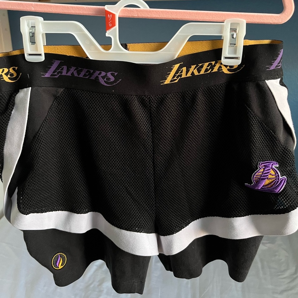 Lakers athletic shorts
